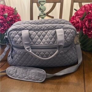 Quilted Gray Women's Bag